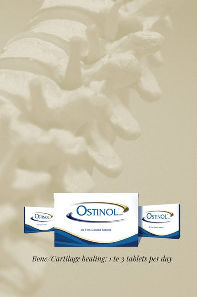 Ostinol® Bone & Cartilage Stimulating Bio Active Protein Complex 150mg 30 tablets/box | Stem Cell Activation Certified
